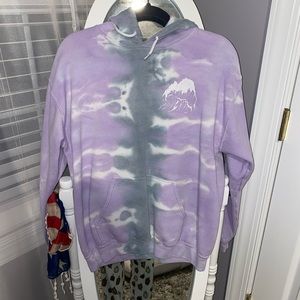 Fall out boy tie dye mania hoodie